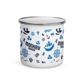Nautical Enamel Mug